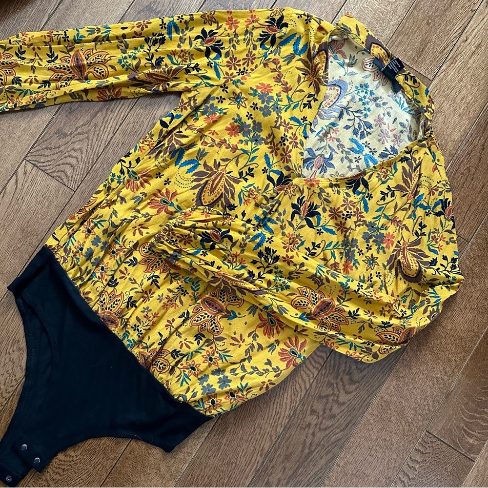 Floral bodysuit